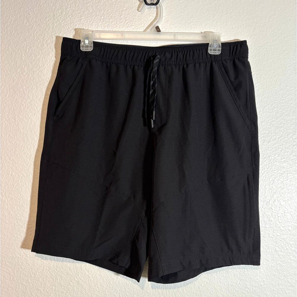 Gerry Men's Size XL Black Pull-On Elastic Waist Shorts Sportswear Athleisure
